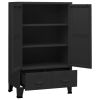 Industrial Storage Chest Black 27.6"x15.7"x45.3" Metal
