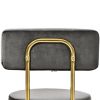 Modern 30inch Bar Stools, Bar Dining Chairs with Velvet Upholstered Back and Seat Cushions for Dining Room, Home Bar, Set of 2