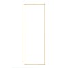 65" x 24" Wall Mounting Full Body Mirror, Full Length Mirror with Stand, Alloy Frame Full-Length Mirror for Living Room, Bedroom, Gold