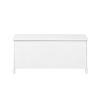 U_STYLE Homes Collection Wood Storage Bench with 3 Drawers and 3 Woven Baskets