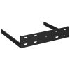 Floating Corner Shelf White 13.8"x13.8"x1.5" MDF