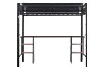 LOFT BED WITH TABLE