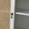 Schirru 36'' Tall 2-Door Accent Cabinet White