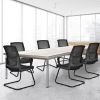 Set of 2 Conference Chairs with Lumbar Support