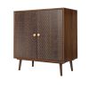2 door cabinet; With 3D printed elements; for Bedroom; Living Room; Sofa Couch; Hall; Easy Assembly