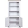 Cupboard Mexican Pine Corona Range White 31.5"x15.7"x66.9"