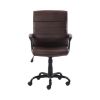 Bonded Leather Mid-Back Manager's Office Chair, multicolors