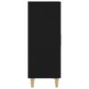 Sideboard Black 27.6"x13.4"x35.4" Engineered Wood