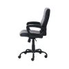 Bonded Leather Mid-Back Manager's Office Chair, multicolors