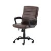 Bonded Leather Mid-Back Manager's Office Chair, multicolors