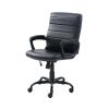 Bonded Leather Mid-Back Manager's Office Chair, multicolors