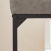 Bar stool set 2PC (White+Golden/Grey+Black)