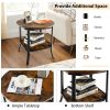 Living Room Bedroom Decor Mobile Sofa End Side Table