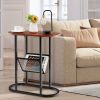 Living Room Bedroom Decor Mobile Sofa End Side Table
