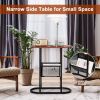 Living Room Bedroom Decor Mobile Sofa End Side Table