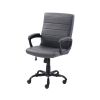 Bonded Leather Mid-Back Manager's Office Chair, multicolors