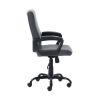 Bonded Leather Mid-Back Manager's Office Chair, multicolors